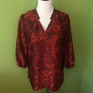 Liz Claiborne V-Neck Blouse